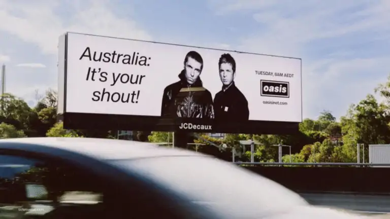 Oasis Tour Australia